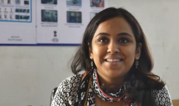 Sruthi George schafft Arbeitsplätze für Frauen. Screenshot