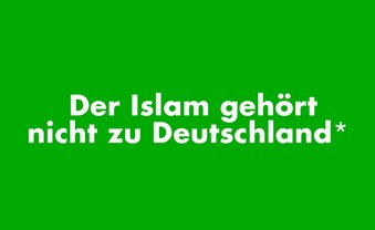 Der Islam gehört zu Deutschland