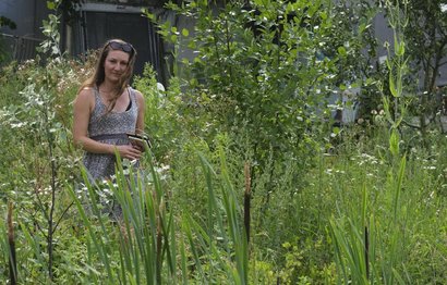 Stadtacker-Mitorganisatorin Elisa Bienzle.