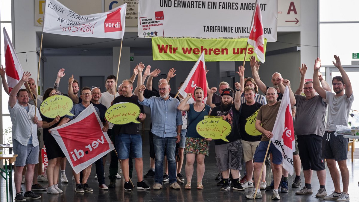 Entweder verhandeln oder Streik, hieß es im August 2023. Foto: Joachim E. Röttgers