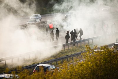 30. April, A 8. Foto: Hanno Polomsky