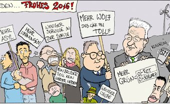Ein gutes Jahr: 1239 Demos in Stuttgart