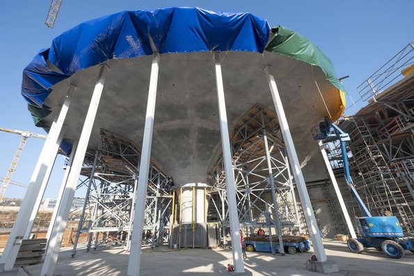 Aus den Stuttgart-21-Kelchstützen werden ...