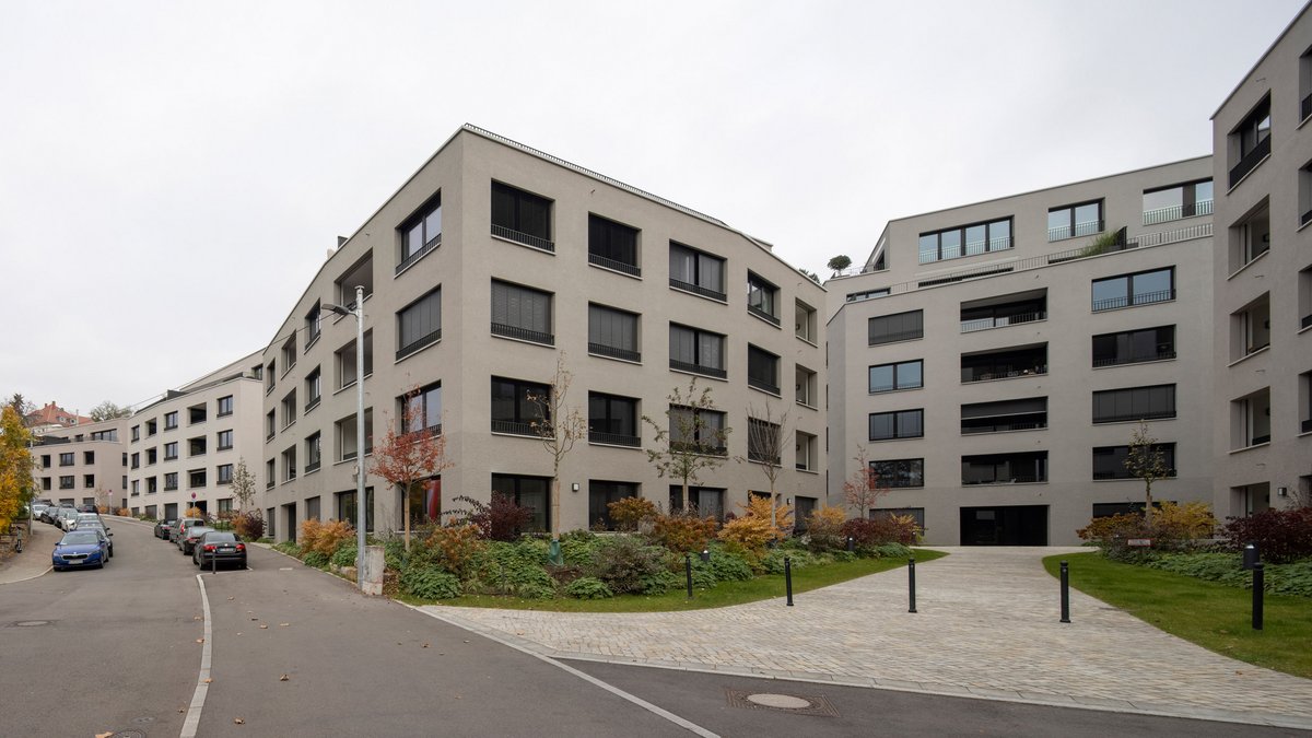 Unterhalb der Villa Reitzenstein, oberhalb der Sünderstaffel: beste Lage für die "Stadtvillen", ...