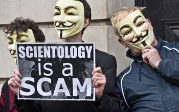 Weltweit Gegenwind durch Internet-Aktivisten: Anti-SO-Protest in Dublin. Foto: William Murphy