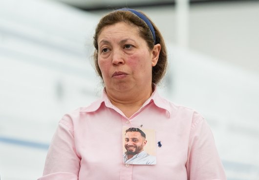 Emiş Gürbüz, die Mutter des in Hanau ermordeten Sedat Gürbüz.