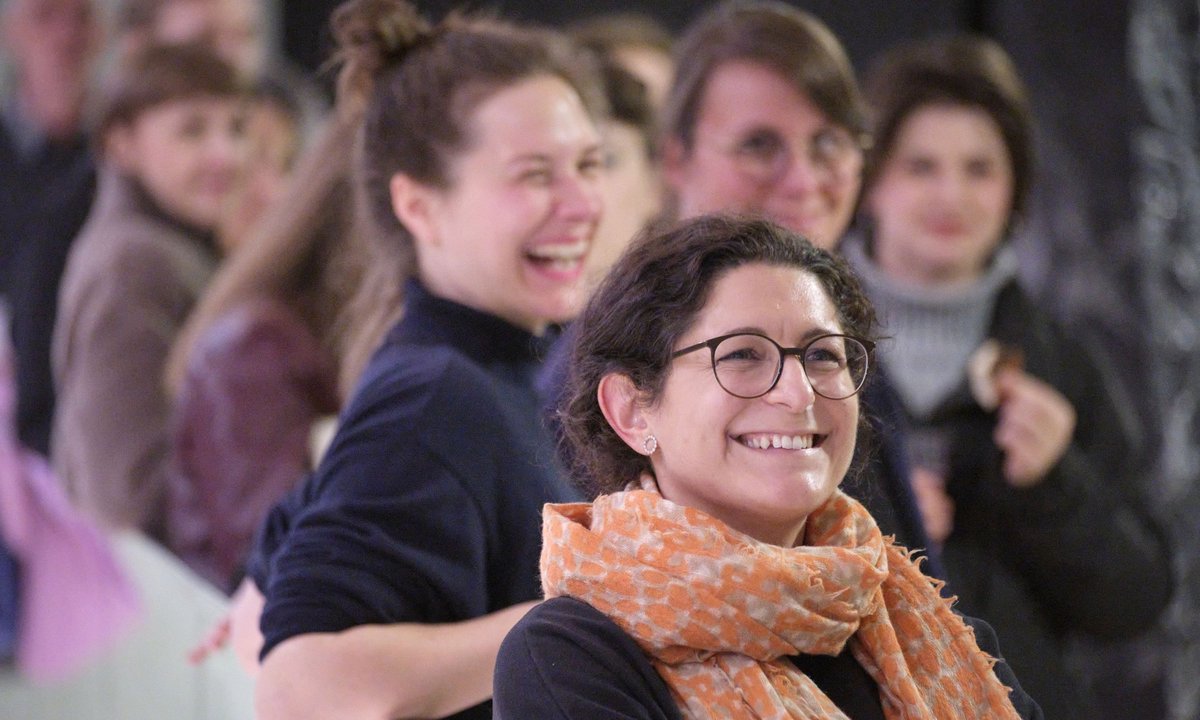 Gute Stimmung bei der Vernissage. Gute Stimmung bei der Vernissage.