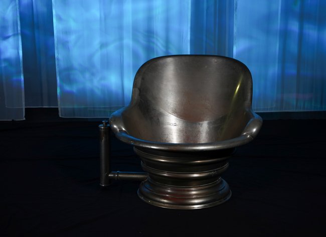 Sitzwanne aus dem König-Karls-Bad in Bad Wildbad, um 1910. Foto: HdGBW