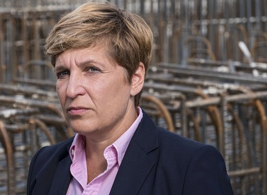 Nicole Razavi 2016 auf der S-21-Baustelle. Damals gehörte sie dem Beraterkreis eines Ingenieur-Dienstleisters an, der zu dieser Zeit auch an Stuttgart 21 beteiligt war. Foto: Joachim E. Röttgers