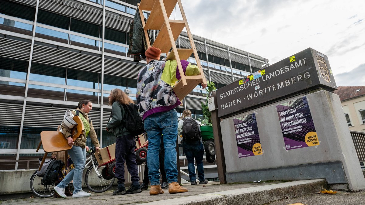 Beim Schoettle-Areal am Erwin-Schoettle-Platz, Stuttgart-Süd, macht sich eine Bürgerinitiative für die Umnutzung stark. Foto: Jens Volle
