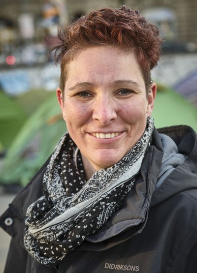 Lena Noller, Mitbegründerin der Seebrücke Stuttgart. 