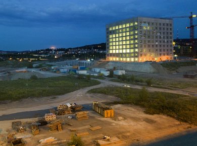 Filetstück im Zentrum Stuttgarts: einst im Besitz der Bahn, inzwischen verbaut, ... 