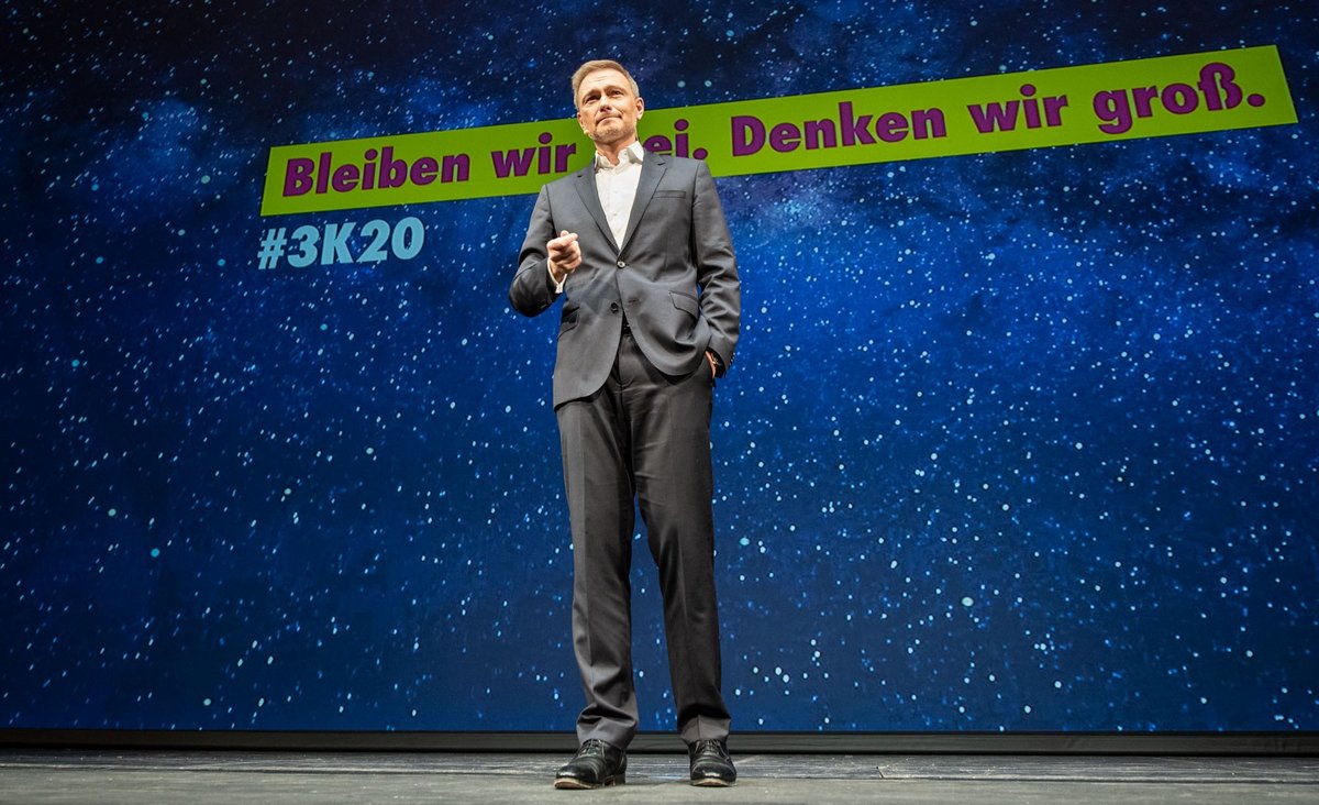 Luft nach oben und in alle anderen Richtungen: Finanzminister Christian Lindner (hier 2020). Foto: Jens Volle 