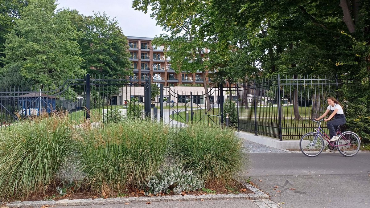 Nach Abschluss der Bauarbeiten: "Geschlossene Gesellschaft" heißt es dort weiterhin. Foto: Harald Borges