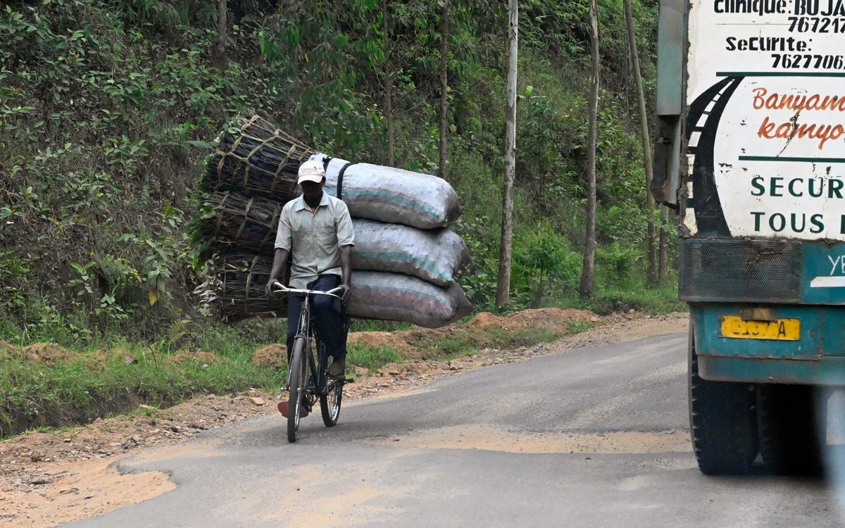 Bei der Nutzung von Fahrrädern für den Gütertransport hat Burundi gegenüber Baden-Württemberg vermutlich die Nase vorn. 