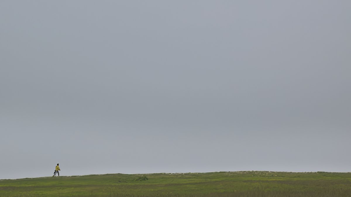 Glücksmoment einer Ein-Mann-Bewegung. Fotos: Joachim E. Röttgers