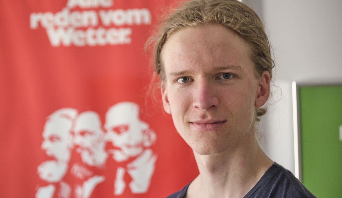 Auch Jonathan Heckert spricht davon. Fotos: Joachim E. Röttgers Auch Jonathan Heckert spricht davon. Fotos: Joachim E. Röttgers