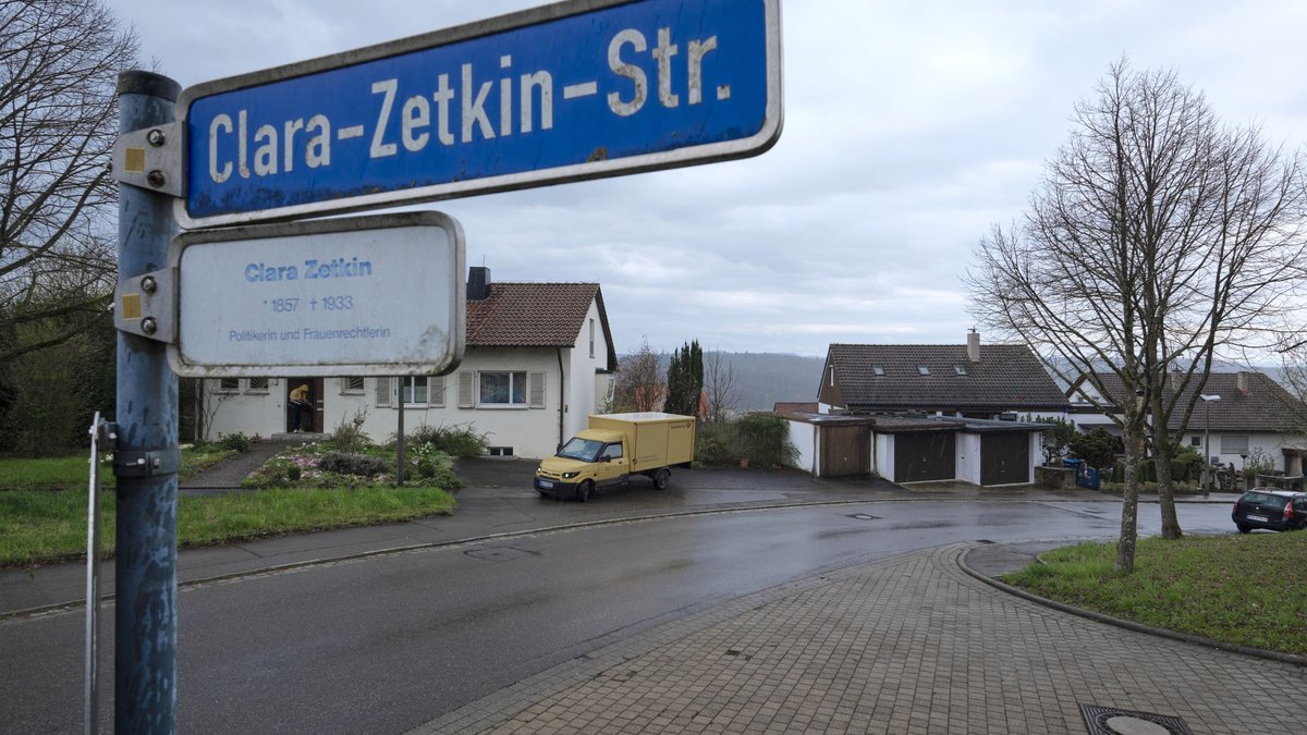 Der in Tübingen umstrittene Straßenname ziert dort eine 150 Meter lange Sackgasse. Foto: Joachim E. Röttgers