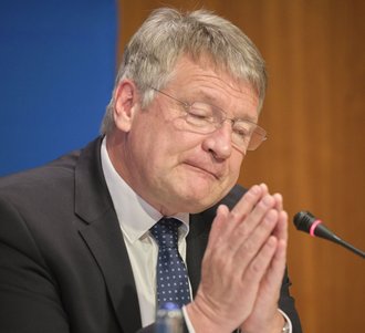 "Wir sind noch nicht in Regierungsverantwortung", weiß Jörg Meuthen. Fotos: Joachim E. Röttgers