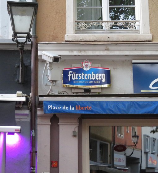 Freiheit, videoüberwacht.