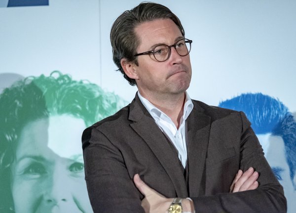 Seine EU-rechtswidrige Maut-Idee kostete 270 Millionen Euro: der frühere Bundesverkehrsminister Andreas Scheuer (CSU). Foto: Joachim E. Röttgers