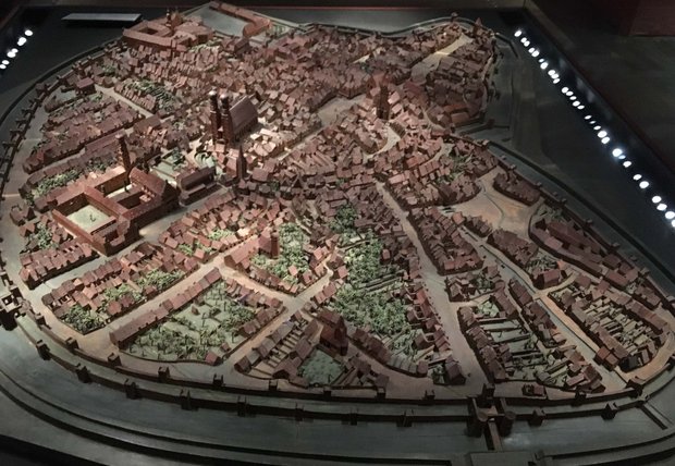 Jakob Sandtners Modell von München, 1570. Foto: Kabunsai, CC BY-SA 4.0