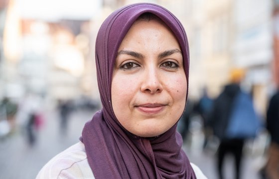 Mit ihrem heutigen Job ist Ghada Elmazahy zufrieden, "aber der Weg dahin war wirklich hart".