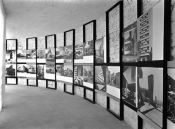 Architektur auf der Documenta, von 1905 bis 1955. Foto: Günther Becker/Documenta Archiv