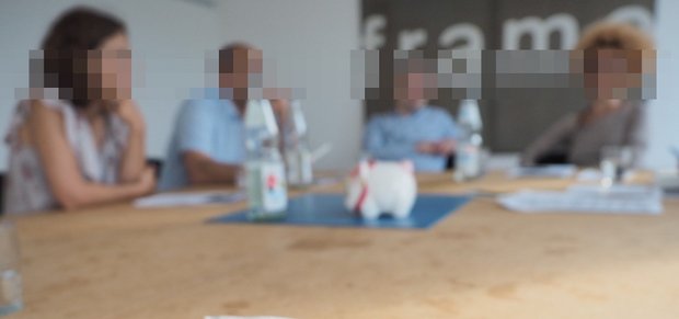 So dürfen wir sie zeigen (von links): Özlem, Doruk, Erdal, Deniz. Foto: Martin Storz