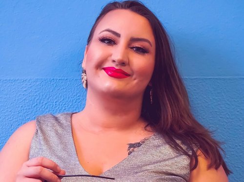 Roxanna-Lorraine Witt arbeitet nicht mehr im Doku-Zentrum und kann daher offen sprechen. Foto: Boris Siyam