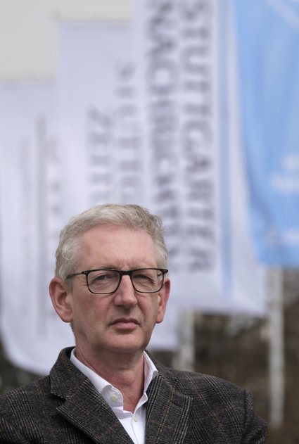 Macht er als Letzter das Licht aus? Joachim Dorfs, Chefredakteur StZ und StN. Foto: Joachim E. Röttgers