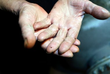 Armut ist ein ständiger Kampf. Foto: Joachim E. Röttgers