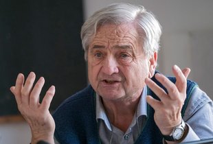 Umtriebiger Professor: Peter Grottian.