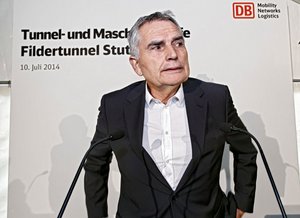 Wolfgang Dietrich als Projektsprecher von Stuttgart 21. Foto: Jo E. Röttgers