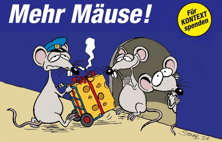Kein Käse: Mäuse zu Weihnachten!