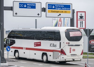 Konkurrenz, selbst gemacht: der Bahnbus.