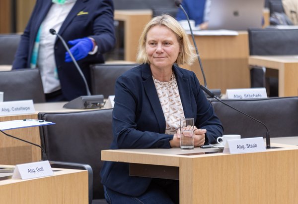 Christiane Staab (CDU) teilt die Beurteilung von Strobl über Strobl.