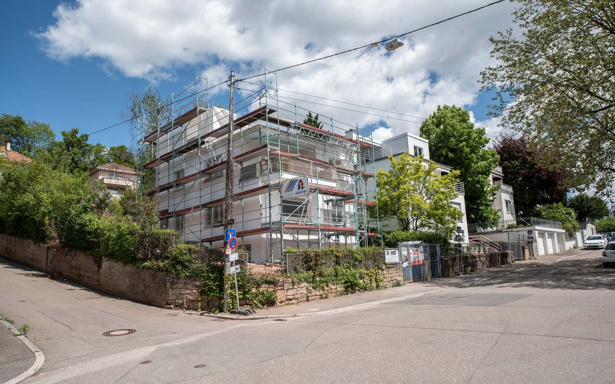 ... die Hauptmannsreute 88, alle erbaut vom Architekturbüro Bloch & Guggenheimer. ... die Hauptmannsreute 88, alle erbaut vom Architekturbüro Bloch & Guggenheimer.