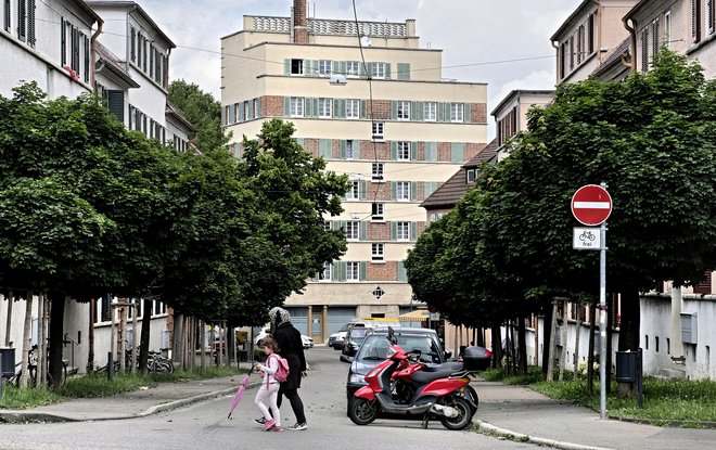 Siedlung Raitelsberg in Stuttgart-Ost, von 1927 bis 1929 erbaut. Foto: Joachim E. Röttgers