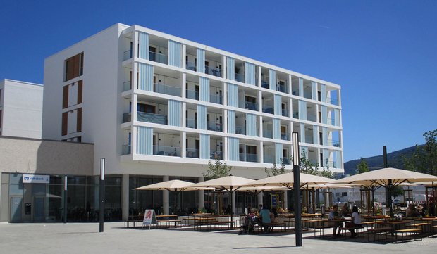 Die neue Bahnstadt für Bessersituierte – dort klappt's besser mit der Integration. Foto: Mario Damolin