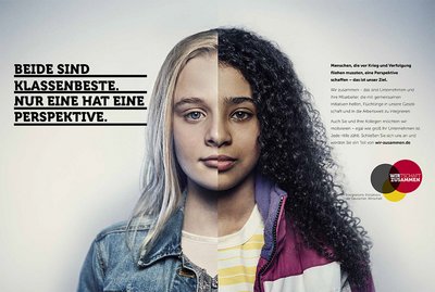 Nur gemeinsam stark: Integrationskampagne "Wir zusammen". Foto: wir-zusammen.de