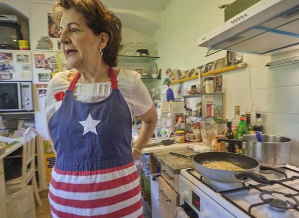 Selbstgebackene Brownies, Erdnusskekse, Pancakes – die USA lassen grüßen.