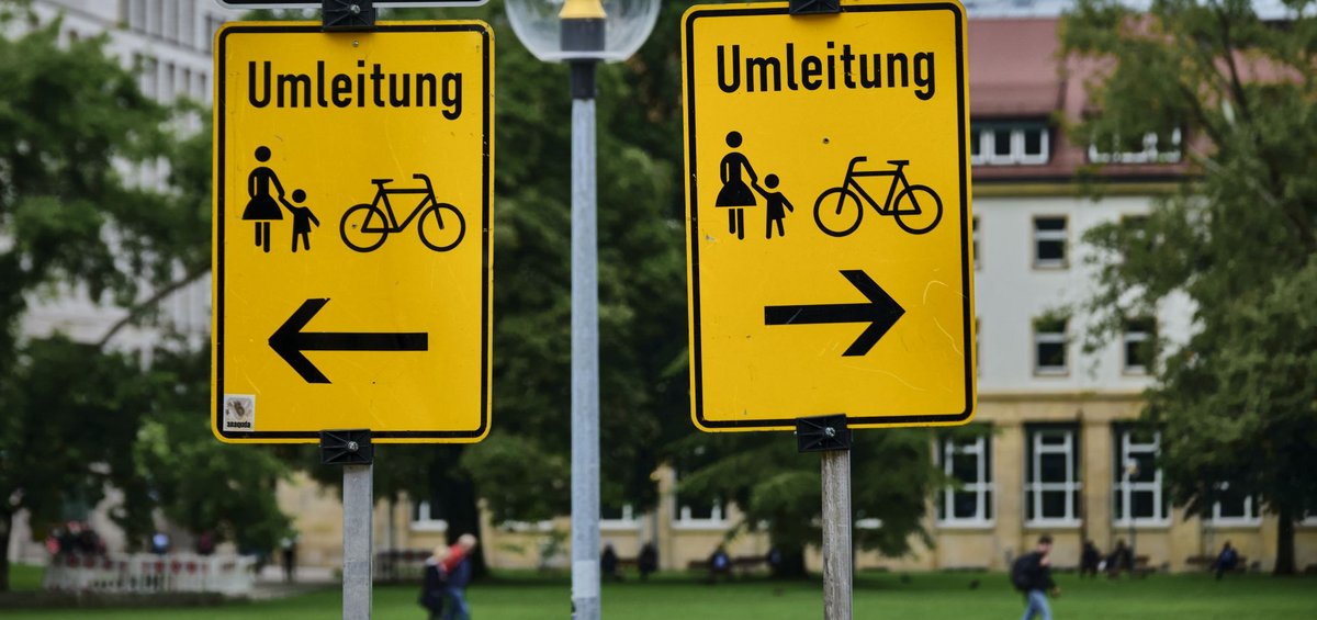 Spielen keine große Rolle im neuen Koalitionsvertrag: Fahrrad- und Fußverkehr. Fotos: Joachim E. Röttgers