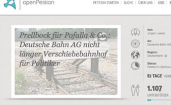 Die Petition läuft