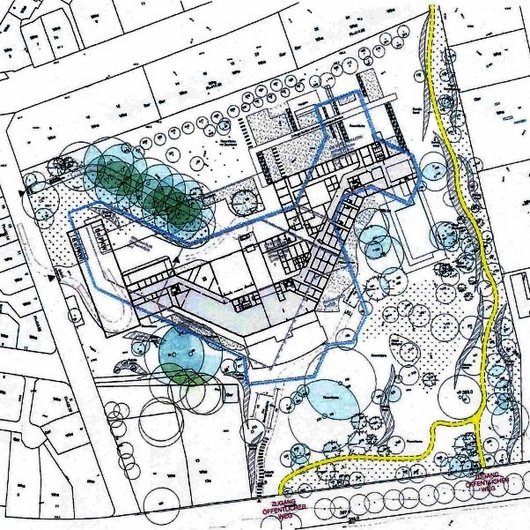 Das Gelbe ist der mögliche öffentliche Weg, auf den die Stadtverwaltung verzichten will, die Gemeinderät:innen aber eher nicht. Quelle: Sitzungsvorlage Umweltausschuss vom 9.1.2025 Das Gelbe ist der mögliche öffentliche Weg, auf den die Stadtverwaltung verzichten will, die Gemeinderät:innen aber eher nicht. Quelle: Sitzungsvorlage Umweltausschuss vom 9.1.2025