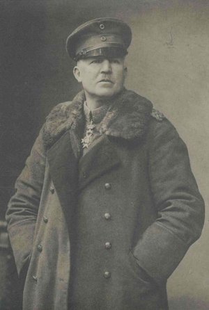 Generalmajor Otto Haas befehligte die württembergischen Truppen. Foto: Hauptstaatsarchiv Stuttgart