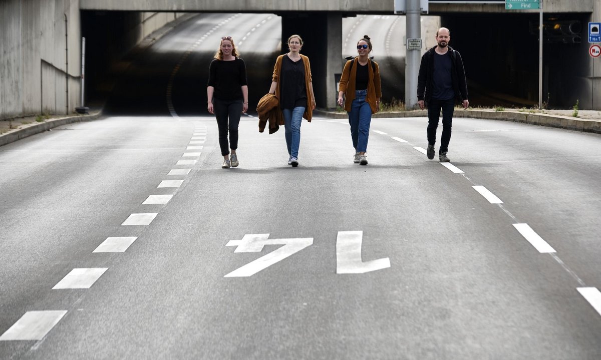 ... Stadtautobahnen zu Flaniermeilen! Okay, ein bisschen grüner müssten auch die werden.