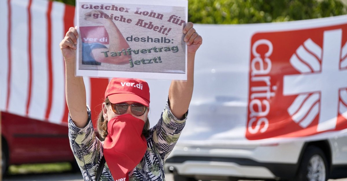 Gleicher Lohn für gleiche Arbeit? Das gönnt die katholische Caritas weder ihren eigenen Beschäftigten noch anderen. Foto: Joachim E. Röttgers