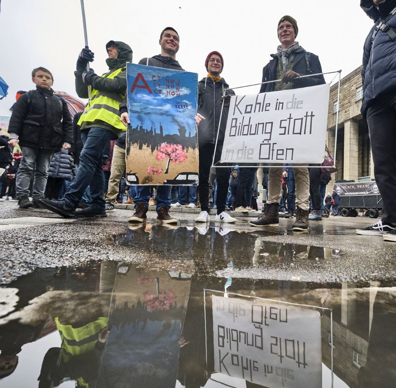 Mehr Fotos von der großen Stuttgarter Klima-Demo mit Klick aufs Bild.