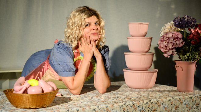 In der Pastellzone: Alessandra Bosch.